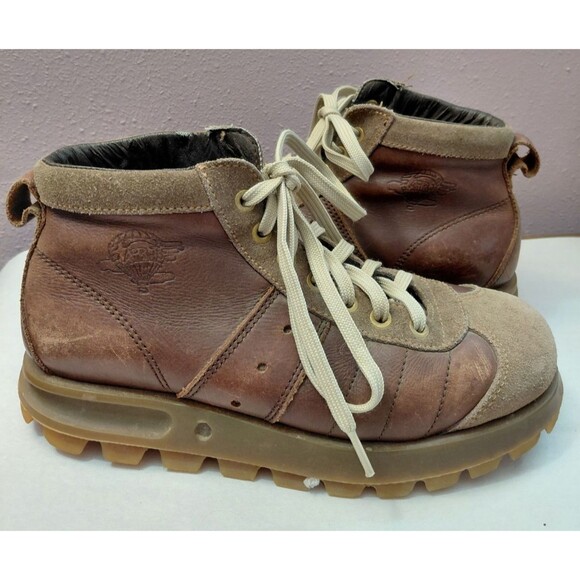 The Art Company Leather Lace Up Hiking Boots Shoes Women's Size 7 - Picture 6 of 13